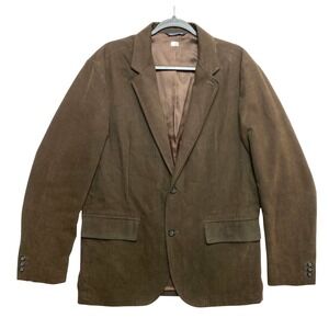 Vintage Gap Blazer Sport Coat Jacket Mens M Brown Two Button Herringbone